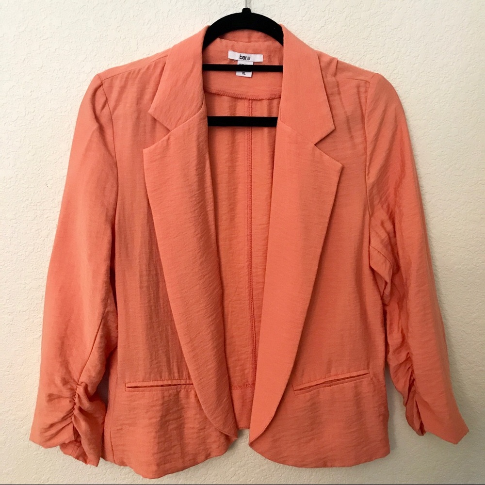 Light-Weight Peach Blazer